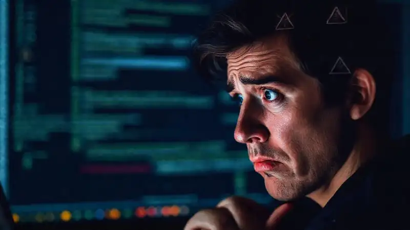 Error digital: frustración y confusión gráfica