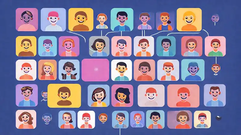 Redes sociales: conexión alegre y diversa