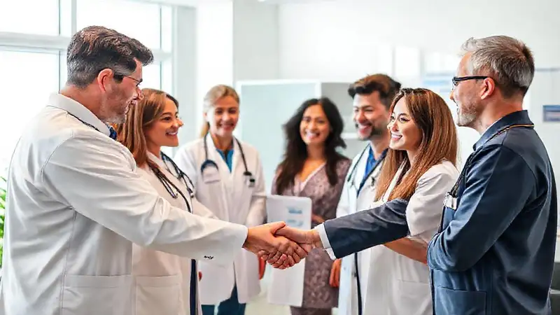 Profesionales sanitarios construyen confianza y conexión