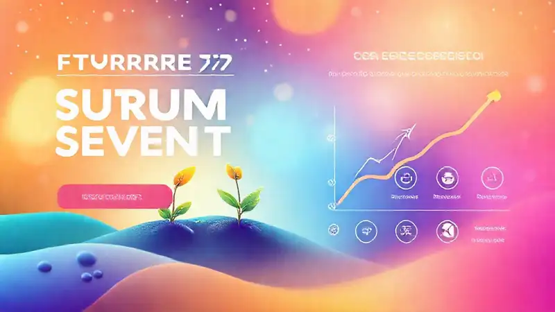 Evento futurista: crecimiento optimista y dinámico