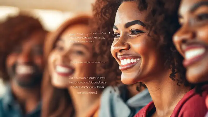 Sonrisas diversas atraen atención digitalmente