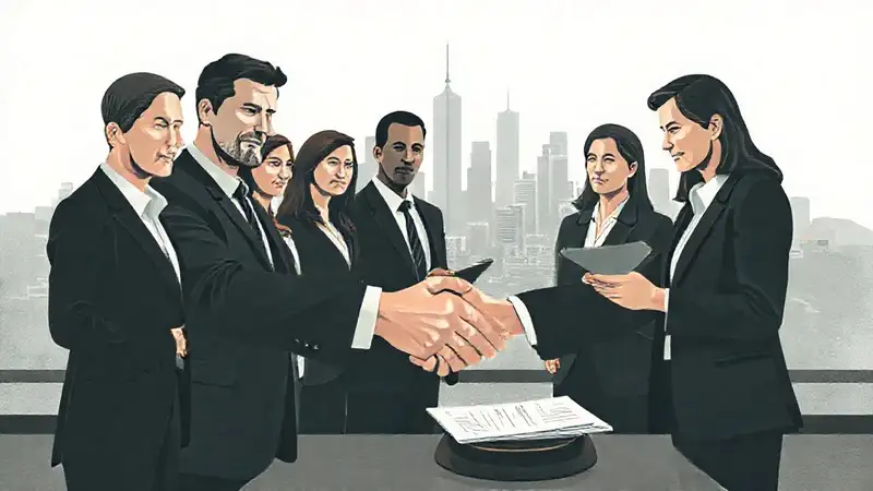 Profesionales firman acuerdos legales sereniamente