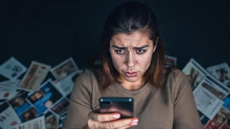 El influencer frustrado vio su feed vacío