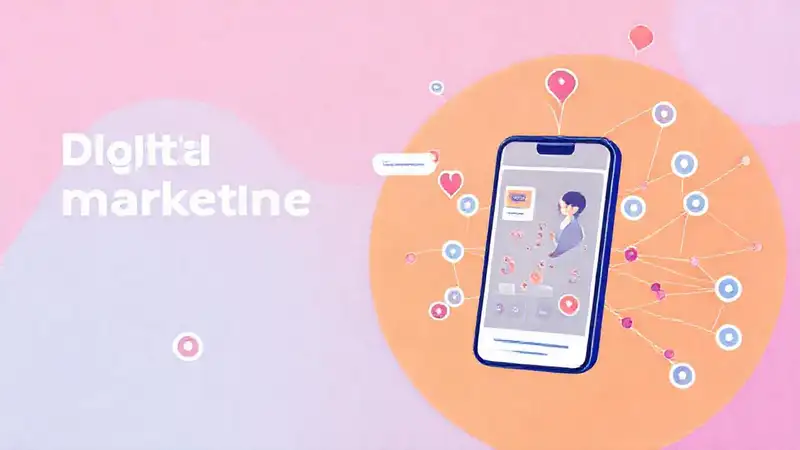 Marketing digital optimista y visualmente atractivo