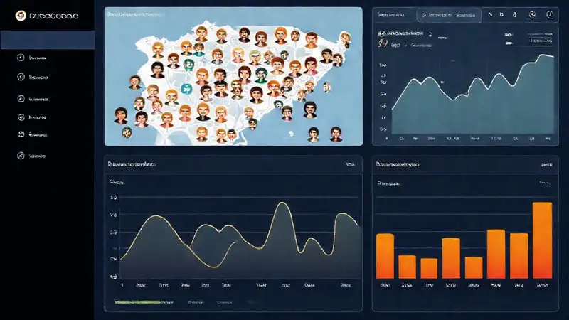 Una interfaz digital moderna y positiva