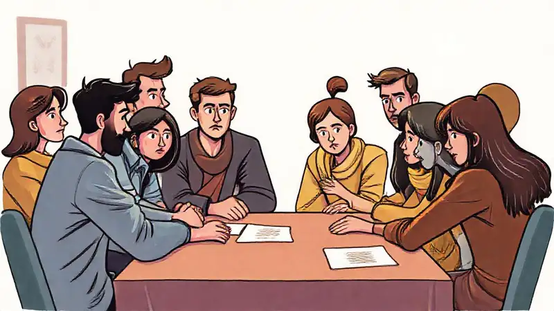 Comunidad en crisis, negociación pacífica