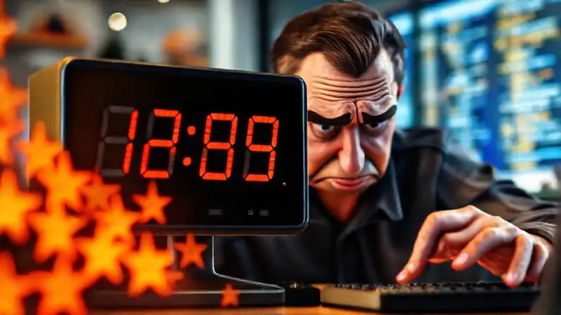 Un reloj digital genera frustración y reseñas