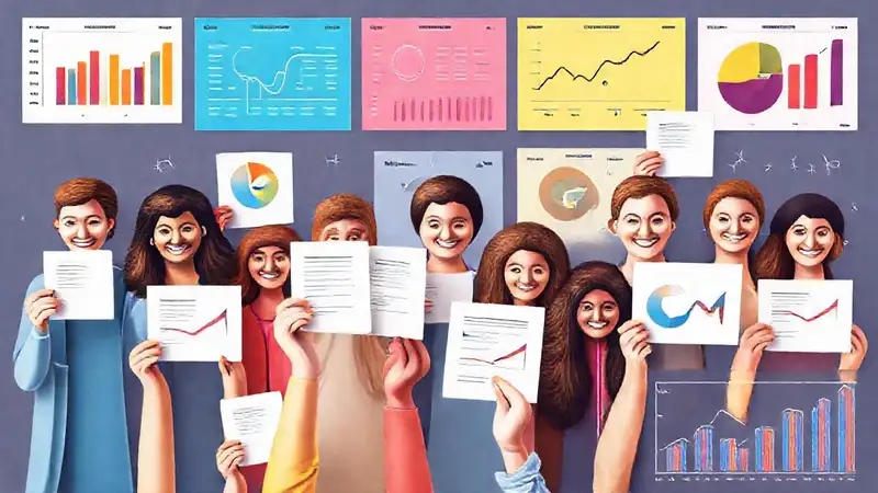 Datos visuales informativos y coloridos