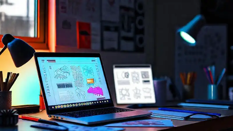 Diseño digital creativo y atractivo