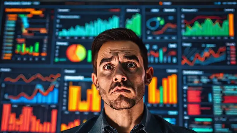 Un panel digital muestra datos complejos