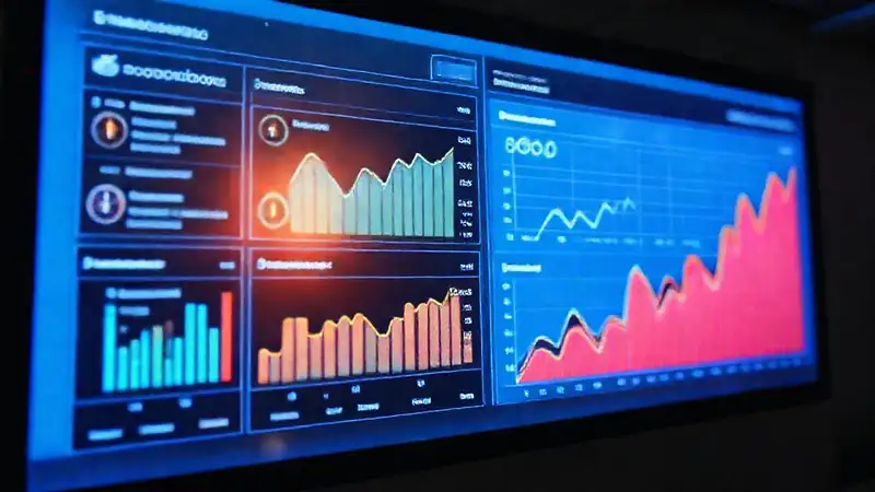 Diseño digital analítico con tendencias positivas