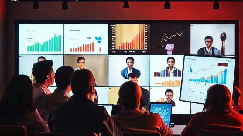 Un grupo diverso aprende digitalmente