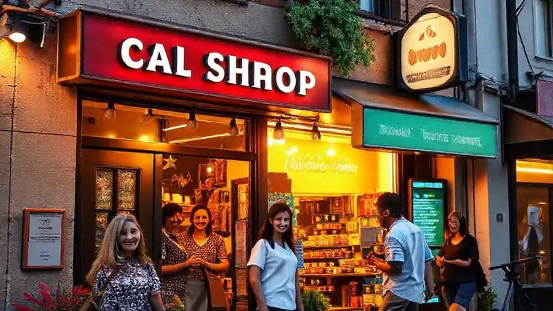 La tienda local brilla con éxito