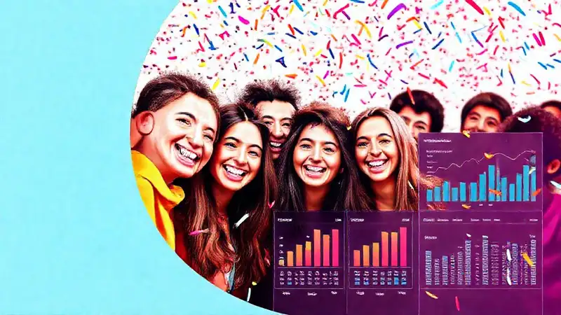 Campañas de influencers: éxito vibrante y positivo