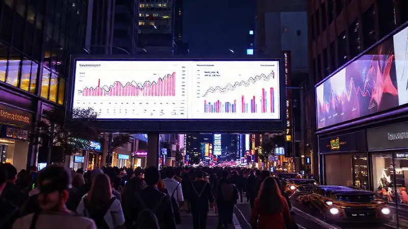 Carteles dinámicos analizan la noche urbana