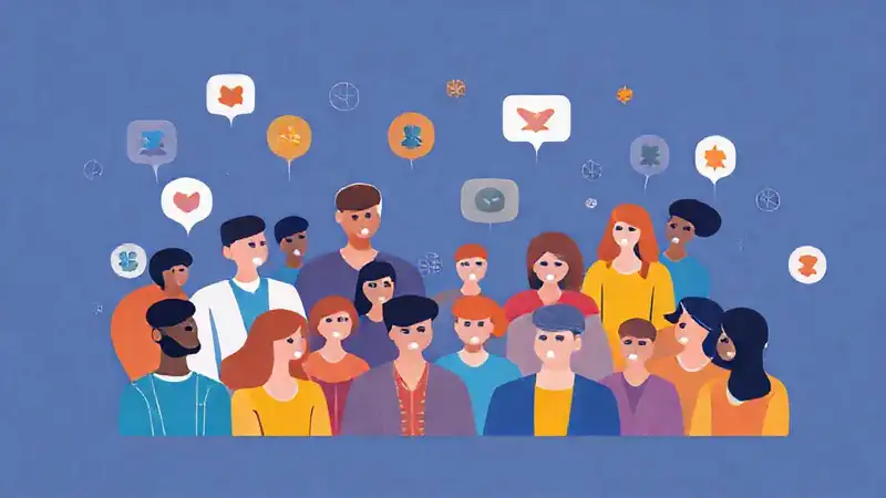 Un chat digital conecta gente alegremente