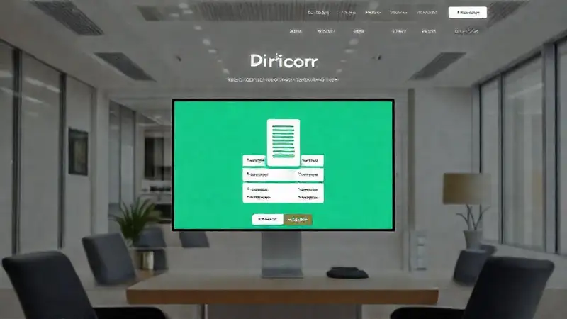 Directorio de oficina digital y profesional