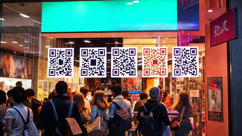 La tienda proyecta una imagen moderna atractiva