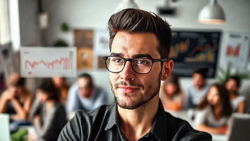 Influencer profesional: datos y estética moderna