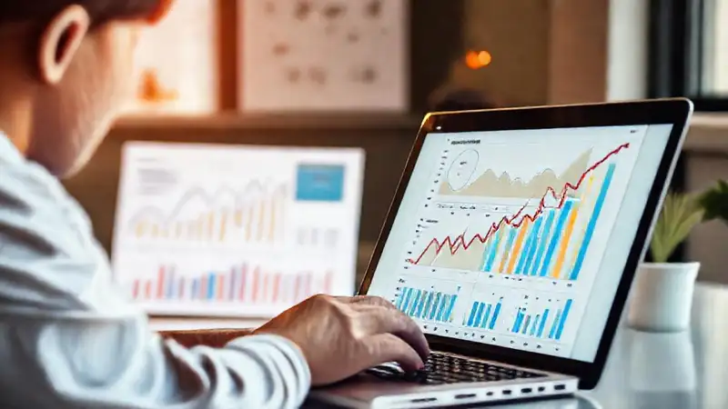 El estudiante logra éxito con datos