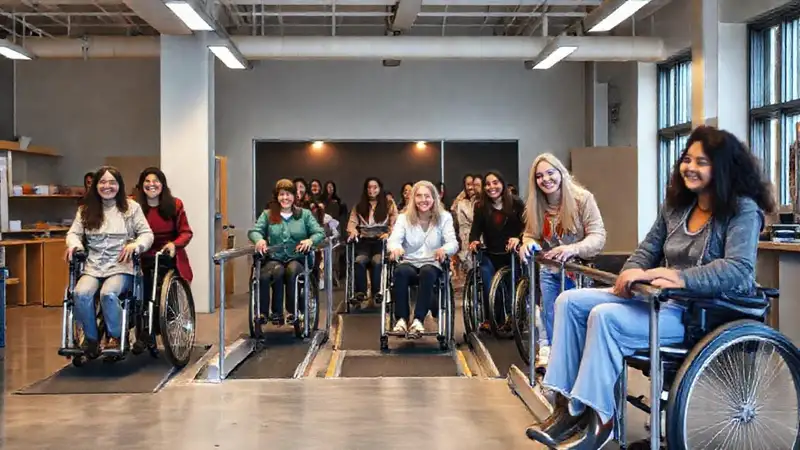 Un taller accesible y acogedor para todos