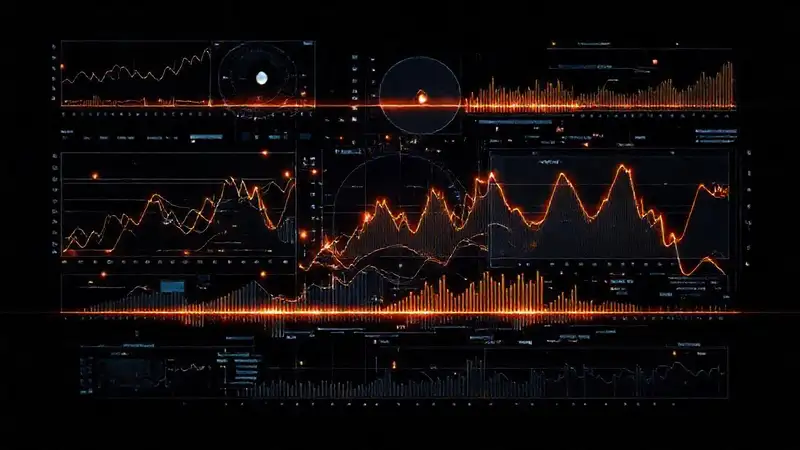 Visualización de datos analítica y minimalista
