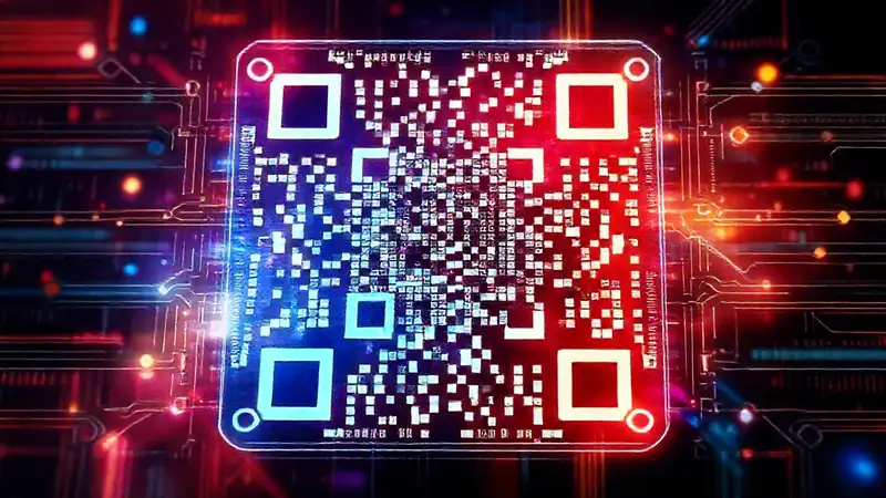 Código QR moderno