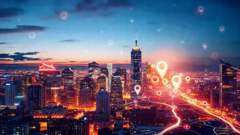 Vista urbana digital