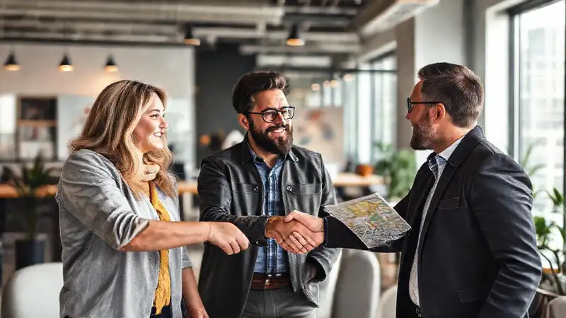 Empresarios locales colaboran para crecer