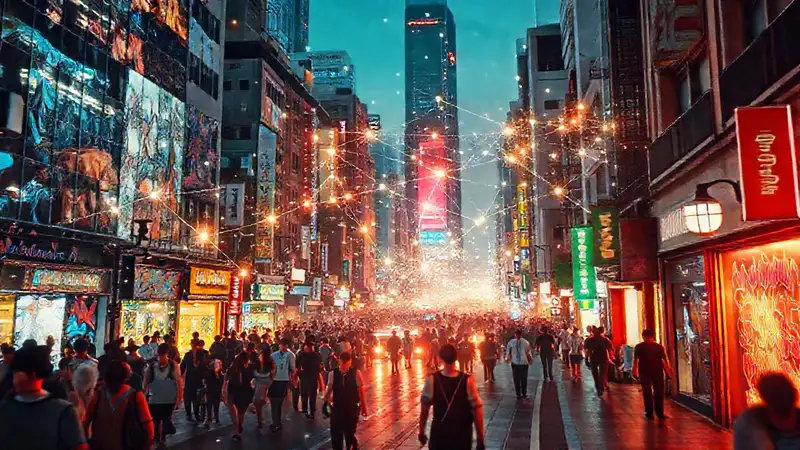 La ciudad futurista conecta a su gente