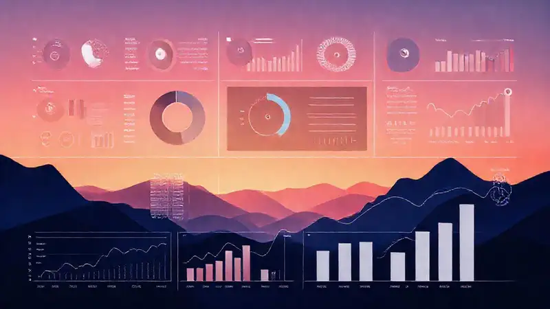 Análisis estratégico visualiza el mercado empresarial