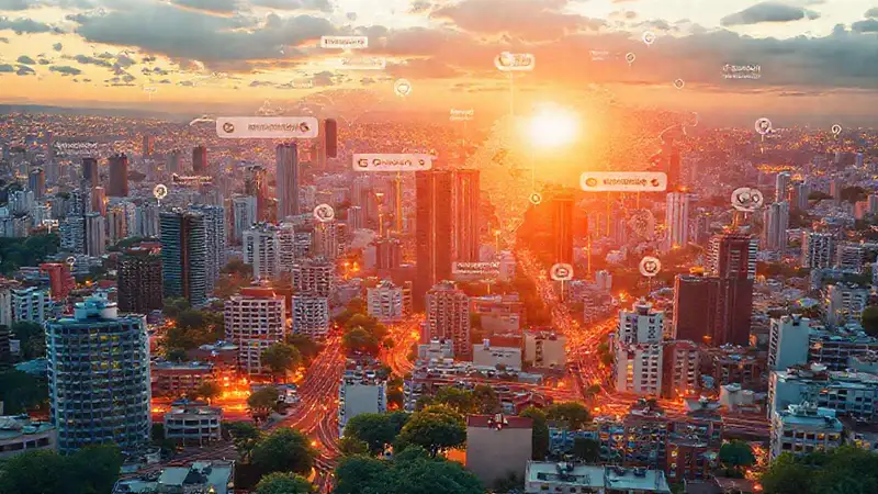 La ciudad digital florece con optimismo