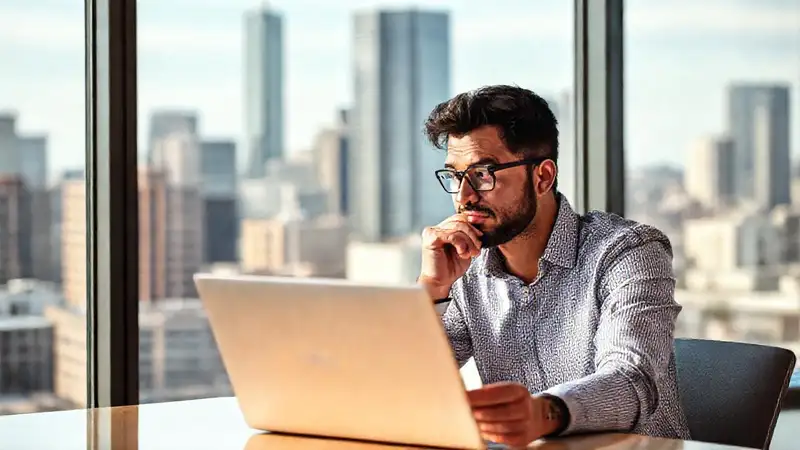 El empresario planea con éxito