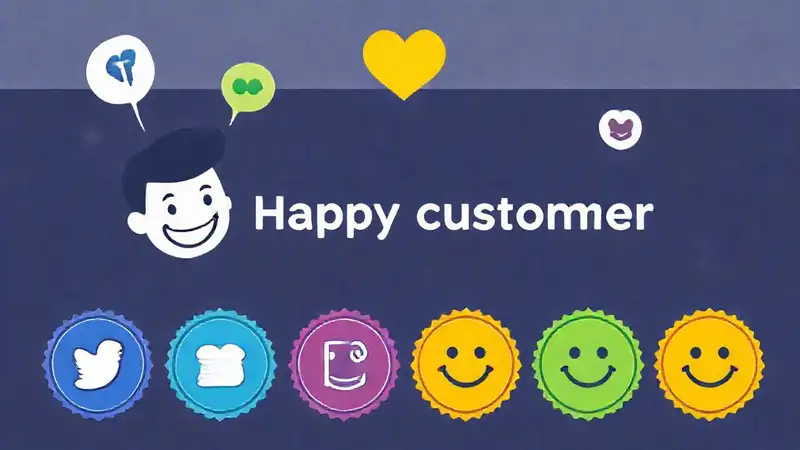 Clientes felices comparten una conexión positiva