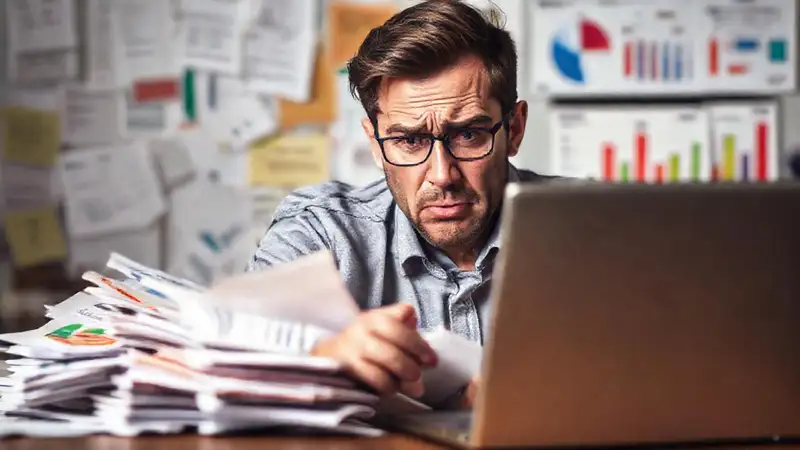El trabajo genera caos y estrés