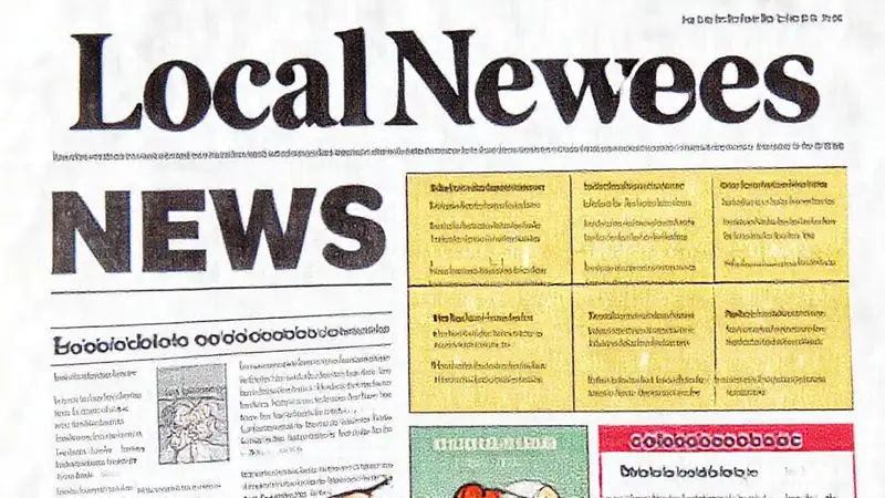 El periódico local es acogedor y comunitario