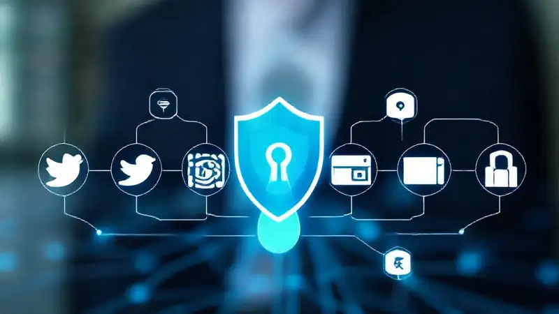 Seguridad digital: diseño limpio e informativo