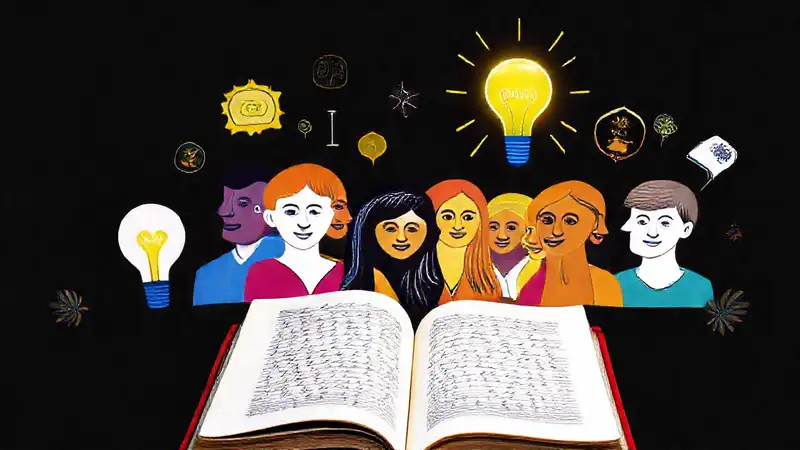 El aprendizaje ilumina rostros diversos y vibrantes