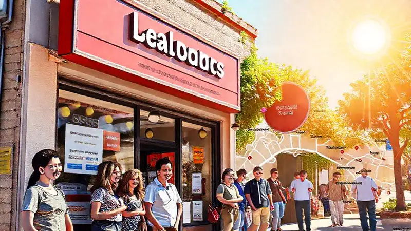 Negocio local atractivo y exitoso