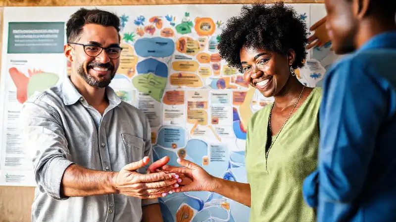 Comunidad local prospera con planificación estratégica