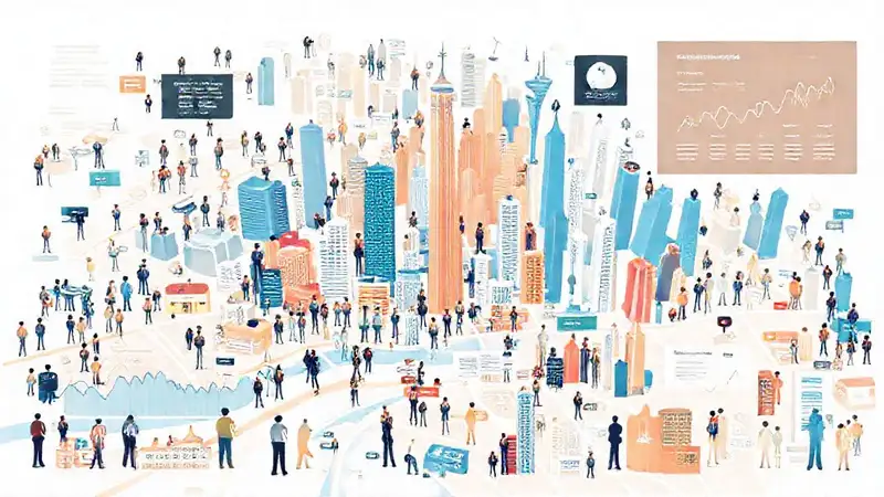 Mapa urbano visualiza oportunidades de negocio