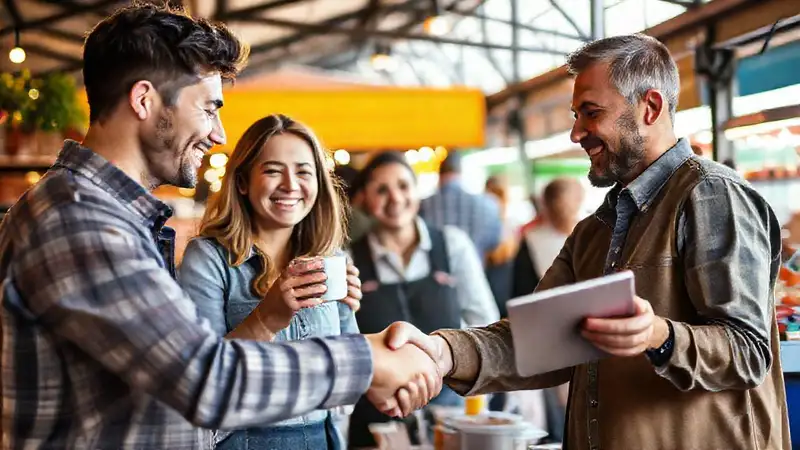 Un mercado local genera conexión auténtica