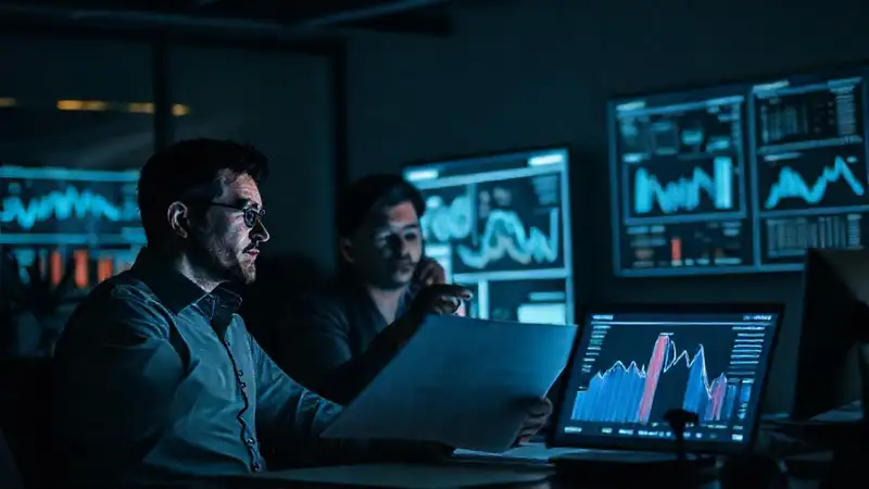 Empresarios analizan datos