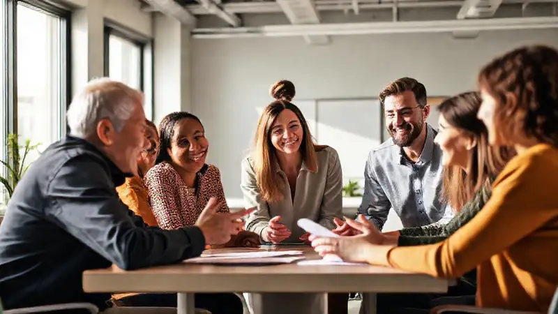 Un ambiente de trabajo colaborativo y positivo