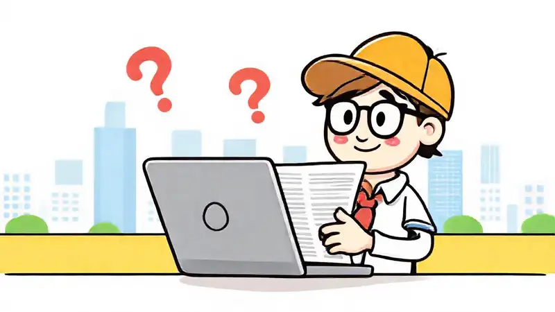 Un periodista preocupado presenta información digital