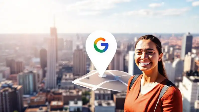 Mapa digital de negocios optimizado visualmente