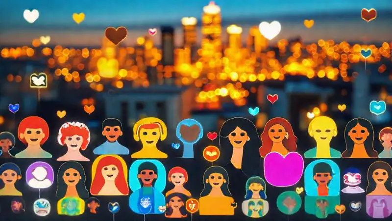 Conexiones digitales radiantes y acogedoras