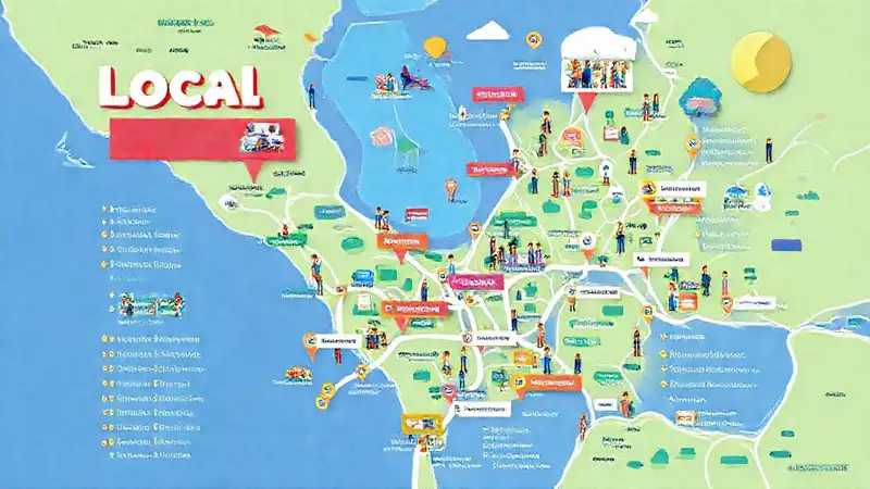 Mapa digital atractivo e informativo